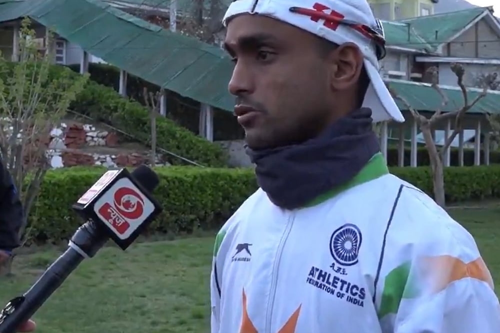 Aiming At A Guinness Record, This Indian Soldier Is On A Mission To Run 4,300 Km Under 50 Days