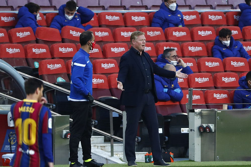 Barcelona 1-2 Granada: Ronald Koeman Sent Off As La Liga Title Race Sees Further Twist