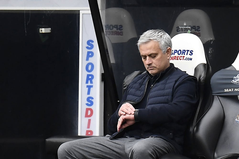 Same Coach, Different Players – Jose Mourinho Blames Tottenham Squad For Throwing Away More Points
