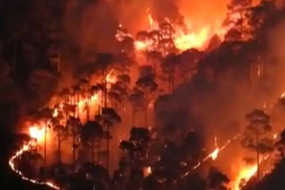 Uttarakhand Forest Fire: 4 Dead, Centre Rushes Helicopters To Control Situation