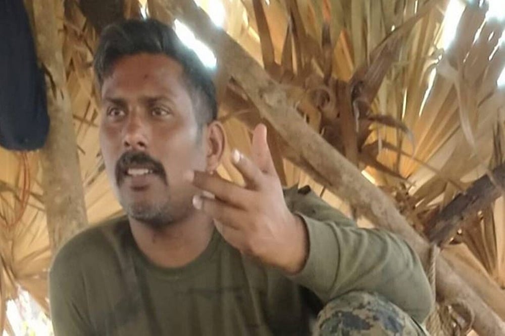 Chhattisgarh Naxal Encounter: Maoists Release Picture Of Jawan In Their Custody