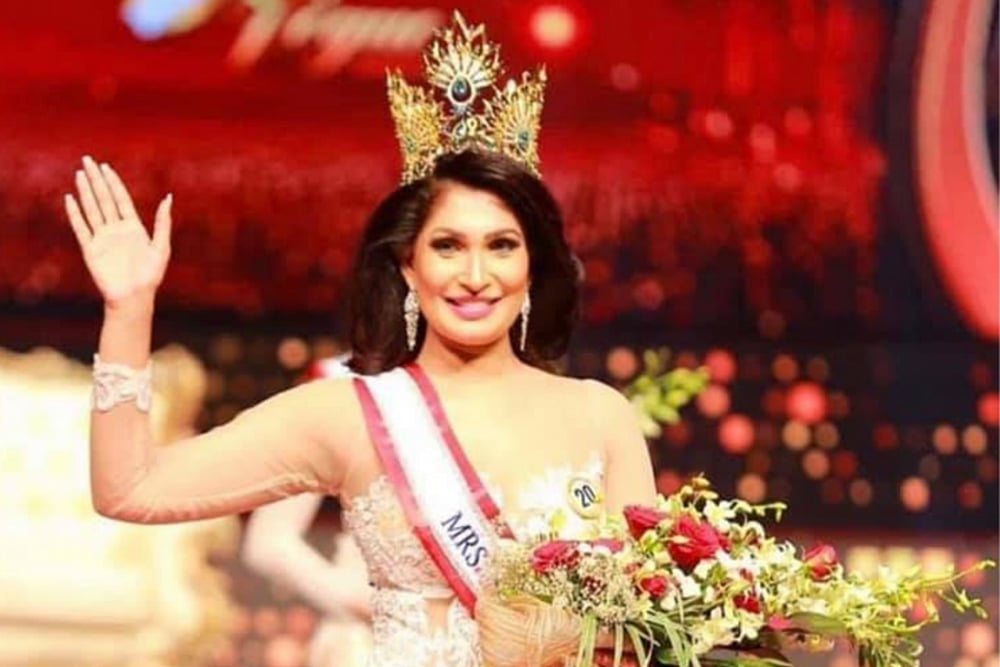 Reigning Mrs World Arrested After Pulling Crown Off Mrs Sri Lanka