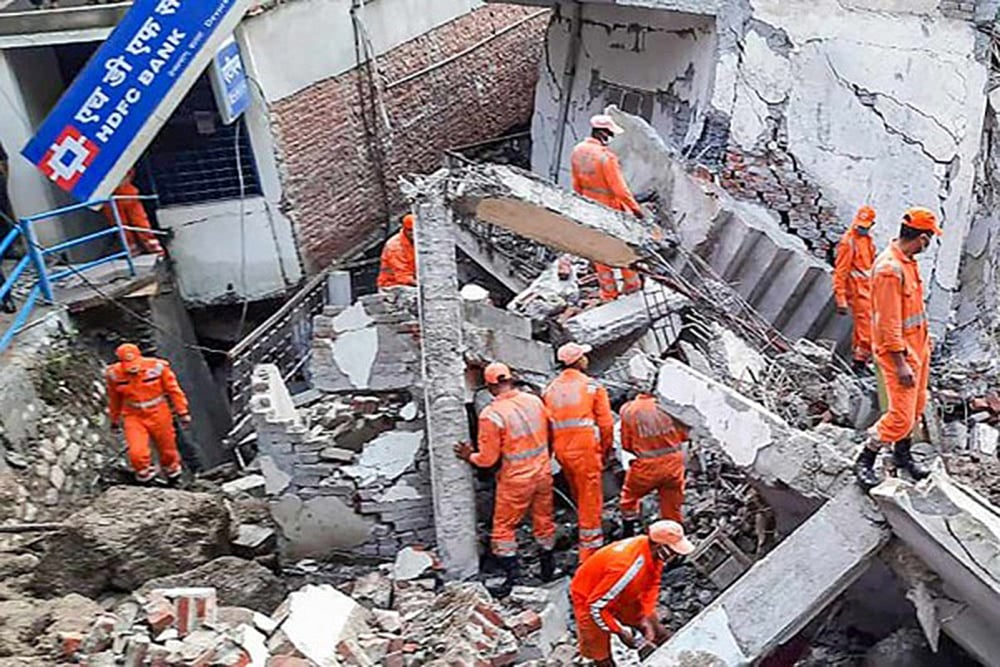 Uttarakhand: CM Tirath Singh Rawat Visits Areas Hit By Cloudburst