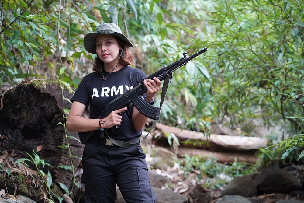 Burmese Beauty Queen Picks Up Guns To Bring Down Myanmar Military Junta