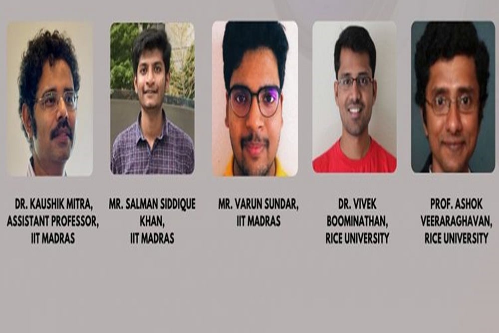 IIT Madras And Rice University Researchers Develop Algorithms For Lensless, Miniature Cameras