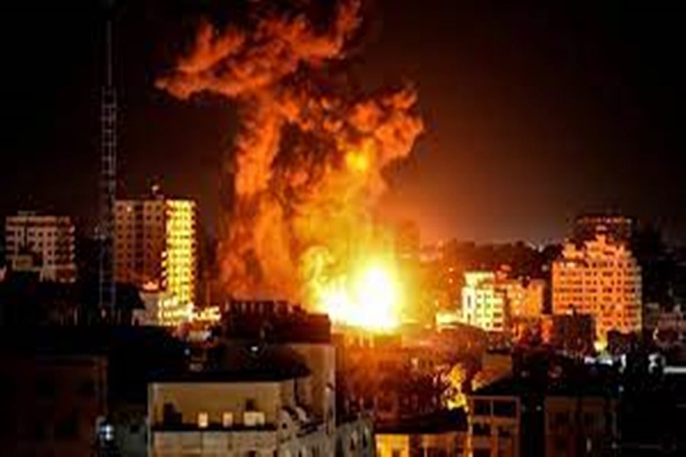 Israel Stages New Round Of Heavy Airstrikes On Gaza City