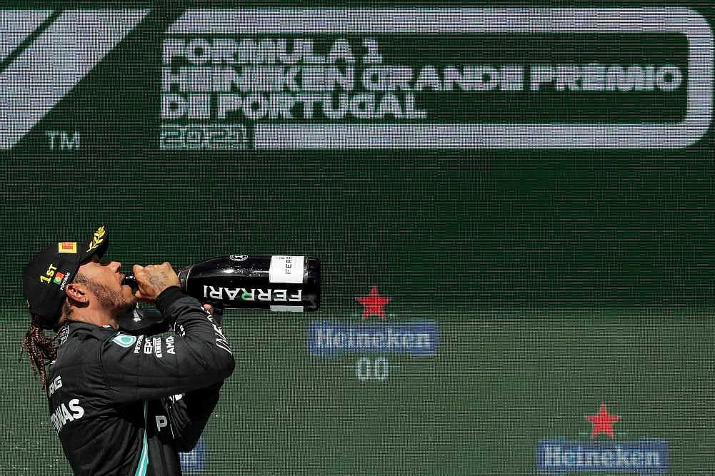 F1 2021: Lewis Hamilton Cruises Home In The Algarve To Stretch Season Lead