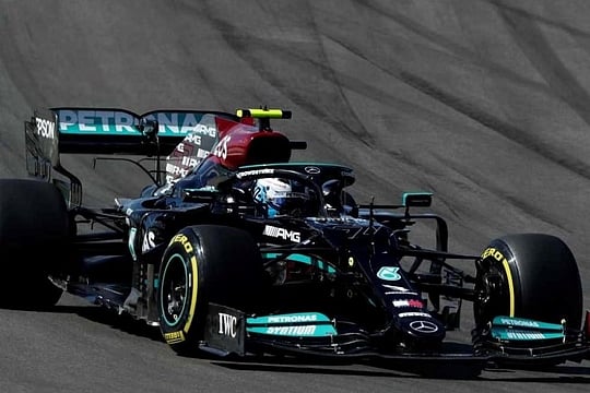 F1 2021: No fun For Verstappen As Bottas Avoids Being Blown Off Course To Portuguese GP Pole