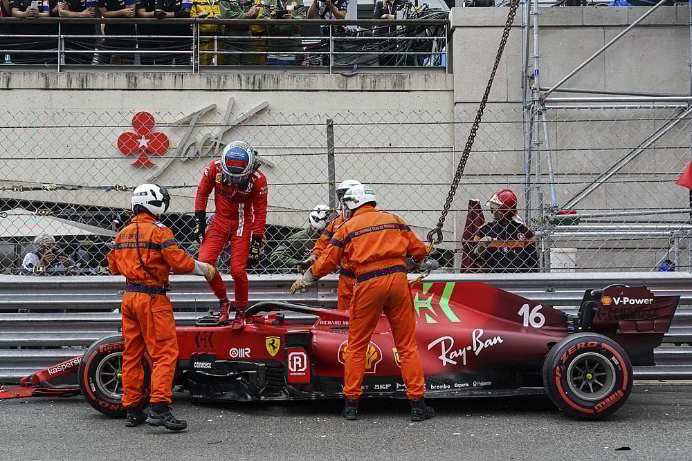 Monaco Grand Prix: Charles Leclerc Takes Pole But Ferrari Star's Crash Leaves Rivals Frustrated