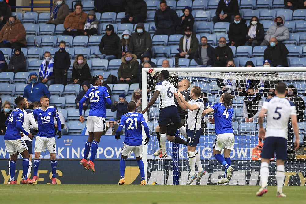 Kasper Schmeichel Scores Own Goal Against Tottenham As Leicester Miss Out On Top Four Again