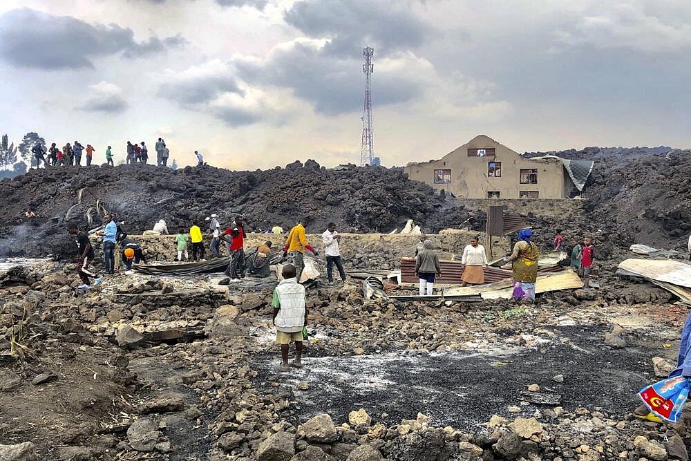 Volcanic Eruption In Congo Leaves 15 Dead, Thousands Homeless