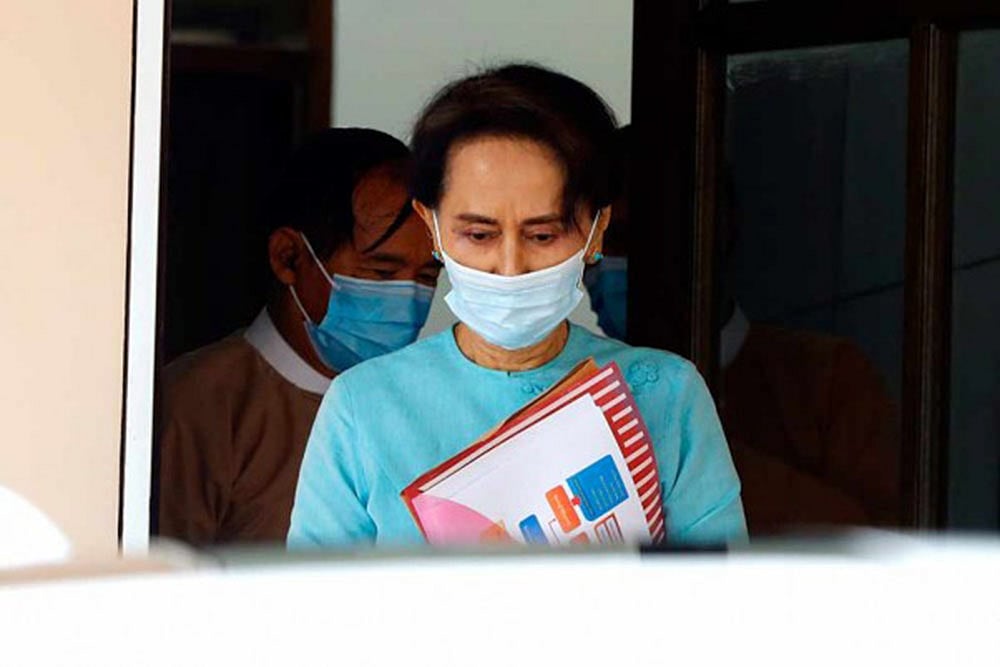 Myanmar: Ousted Leader Aung San Suu Kyi Makes First In-Person Court Appearance Since Coup