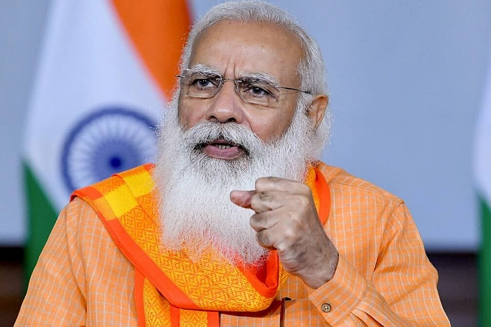 PM Salutes 'Team India's' War On Covid