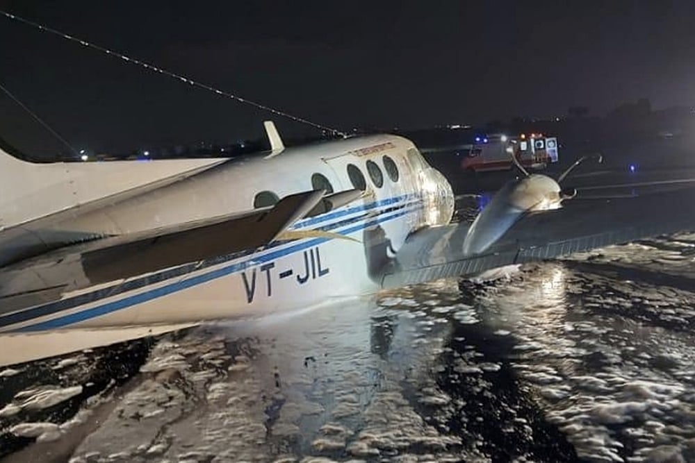 Air Ambulance Makes Belly-Landing At Mumbai Airport; Passengers Safe