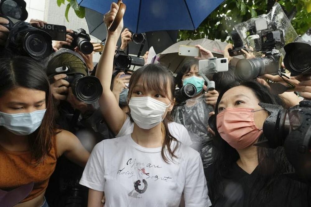 China Releases Hong Kong-Based Pro-Democracy Activist Agnes Chow