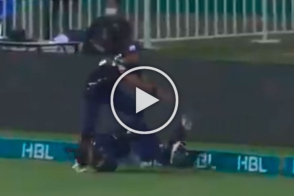 PSL 2021: Faf Du Plessis Suffers Concussion After Scary Collision During Pakistan Super League Game - VIDEO
