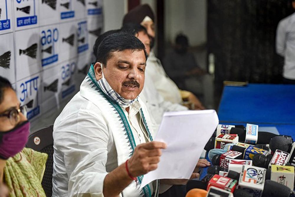 Ayodhya Land Deal: AAP MP Sanjay Singh Claims House 'Attacked' By BJP Supporters