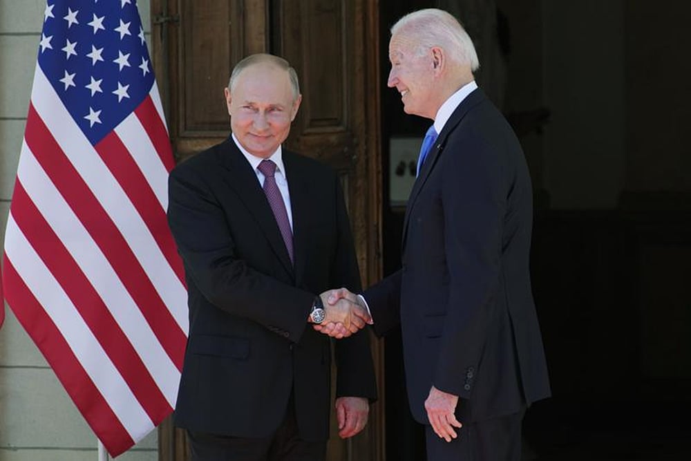 Vladimir Putin Says No Hostility In Meeting With Joe Biden