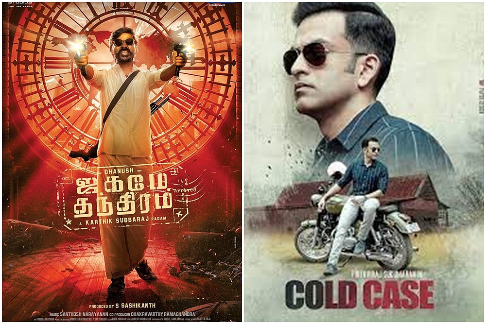 'Jagame Thandhiram' To 'Cold Case': 5 Tamil And Malayalam Films Coming On OTT