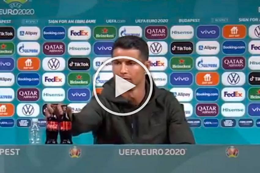 UEFA Asks Euro 2020 Teams To Stop Removing Sponsor Bottles