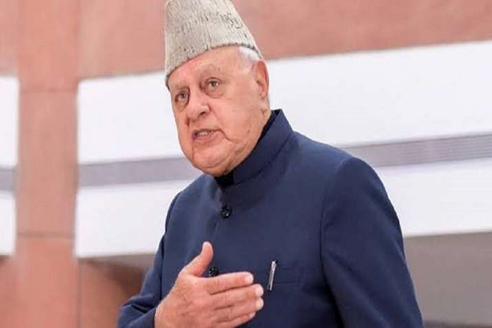 File photo : To Build Trust, Statehood Has To Be Restored: Farooq Abdullah