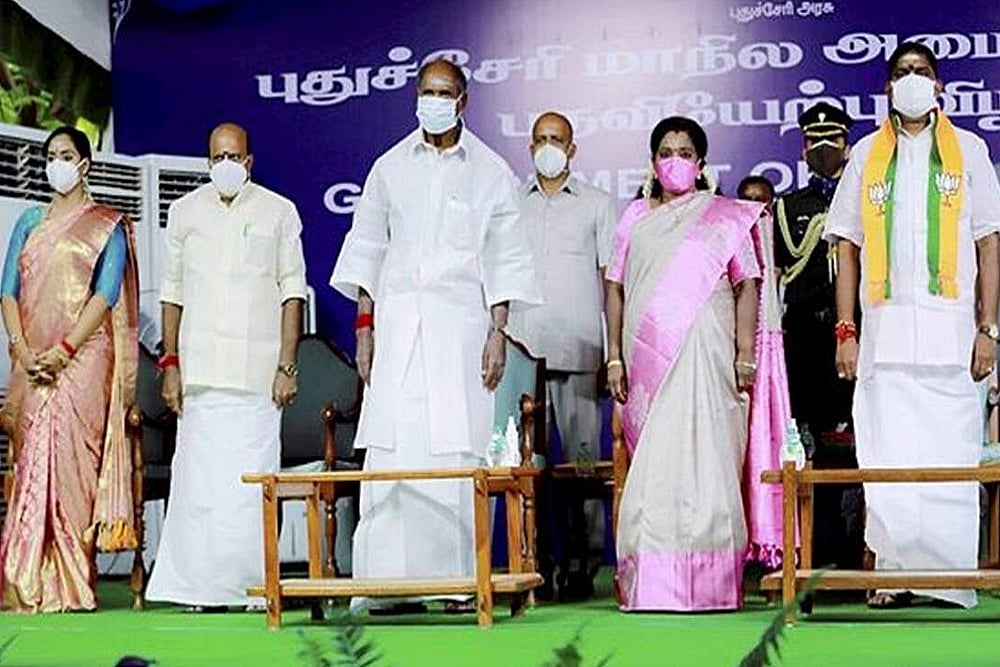 Puducherry Gets First Woman Minister In 41 Years As New NDA Cabinet Takes Oath