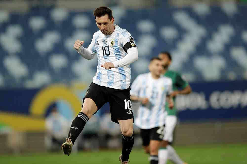 Lionel Messi Breaks Argentina's Record For Caps At Copa America Win