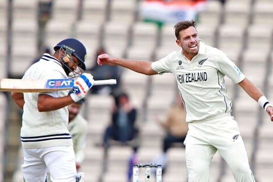 Tim Southee Auctions Signed WTC Final Jersey To Raise Funds For 8-year-old Girl Suffering From Cancer