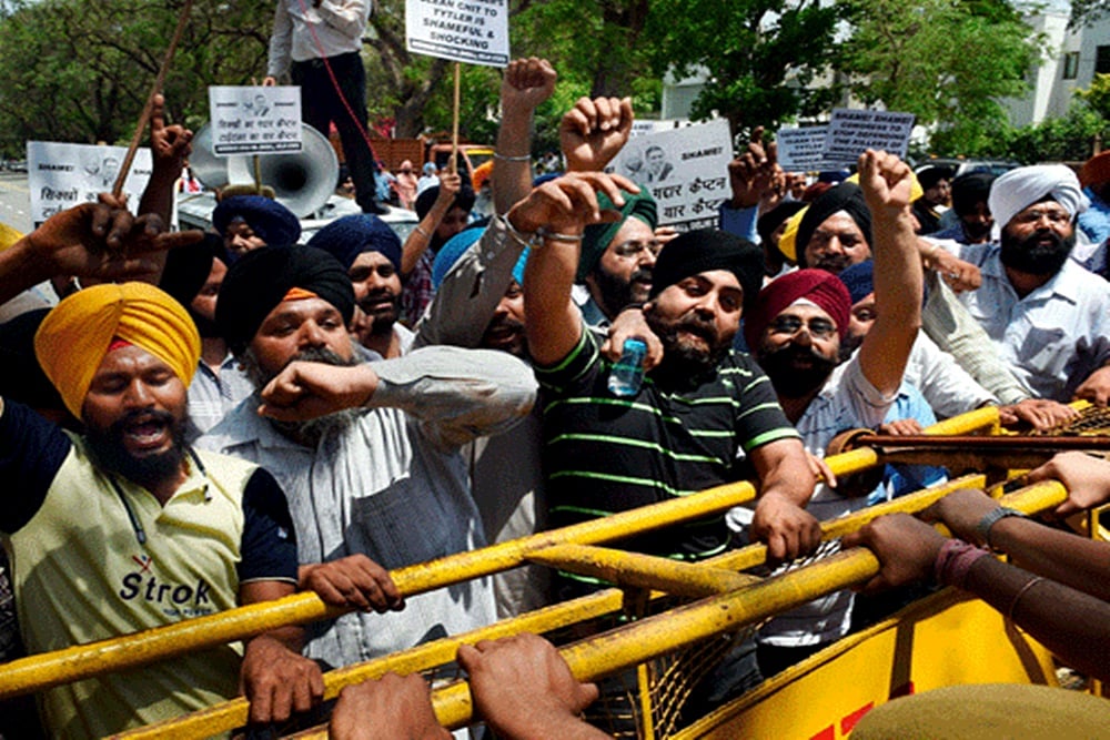 J&K: Protest Held Against 'Forced' Conversion Of Sikh Women To Islam