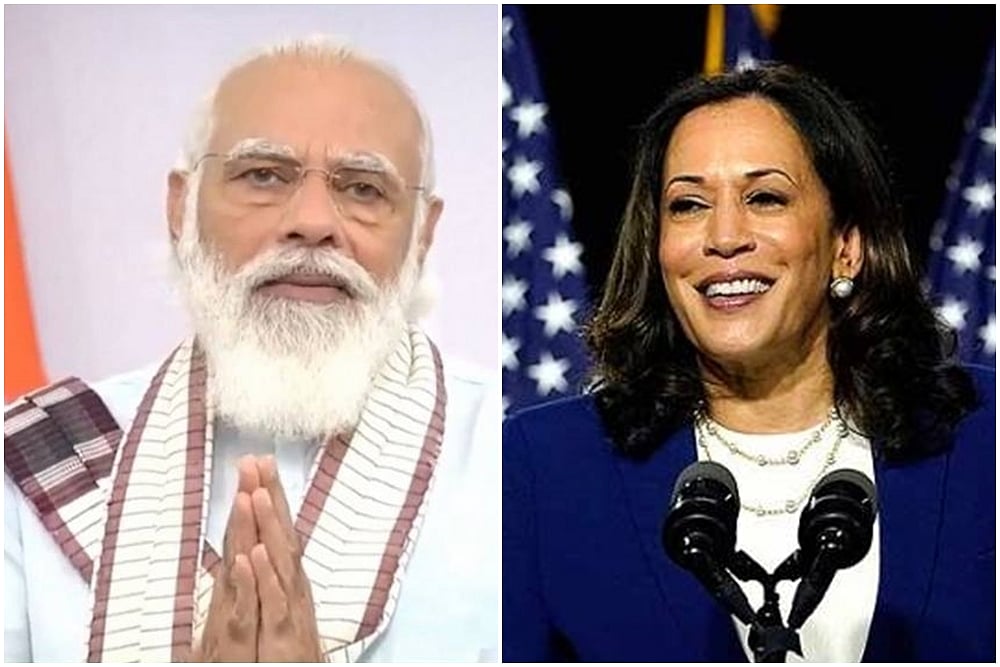 PM Modi Thanks US VP Kamala Harris For Assurance Of Vaccine Supply To India
