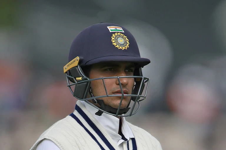 Indian cricketer Shubman Gill. - AP