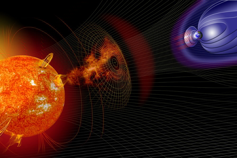 Powerful solar storm impacted Earth