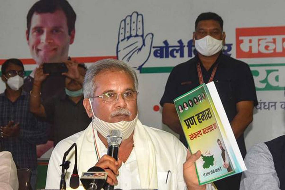 Chhattisgarh CM Bhupesh Baghel Likely To Be Roped In For Congress’ UP Poll Campaign