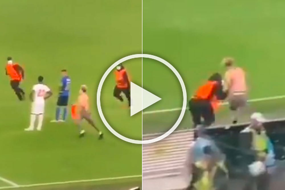 Euro 2020, Final: Crazy Scenes At Wembley As Pitch Invader Stops Italy Vs England Clash - WATCH