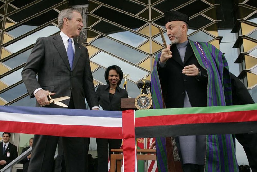 Bush Says He Fears For Women In Afghanistan After Removal Of US Presence