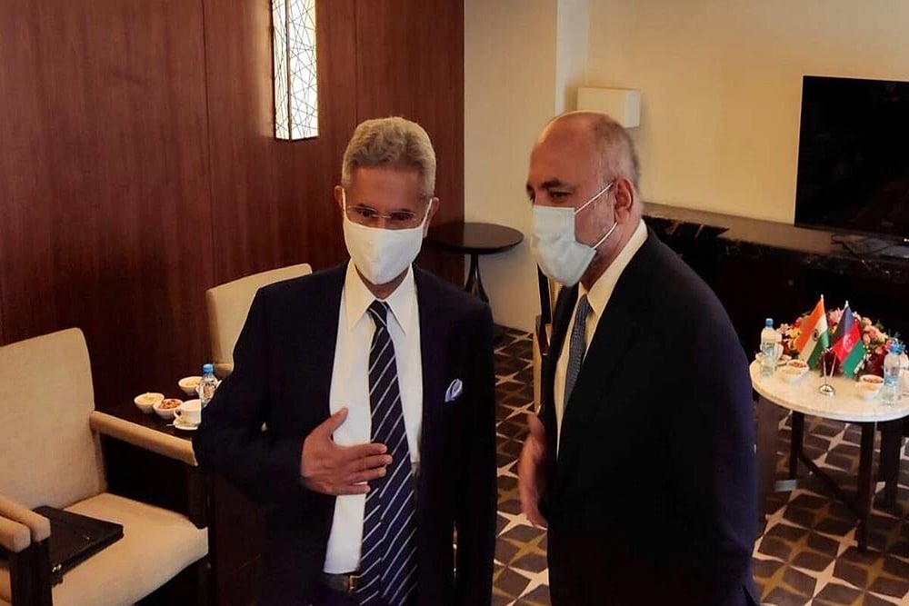 Jaishankar Meets Afghan Counterpart Amid Reports Of Further Inroads By Taliban Militants