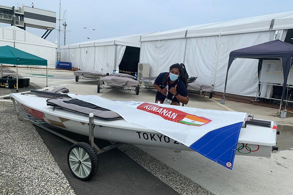 Indian Sailors Vishnu Saravanan And Nethra Kumanan's Boats Arrive In Tokyo For Olympics