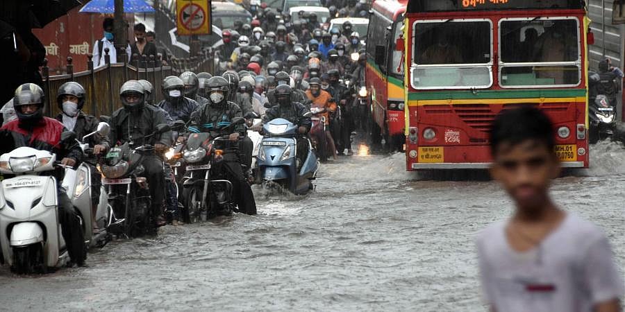 Parts Of Mumbai Report Heavy Rain, Local Train Services Disrupted Due To Waterlogging