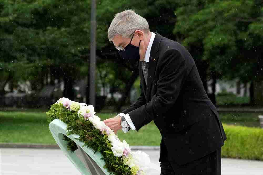 Tokyo Olympics: IOC President Thomas Bach Gets Mixed Reaction In One-day Visit To Hiroshima