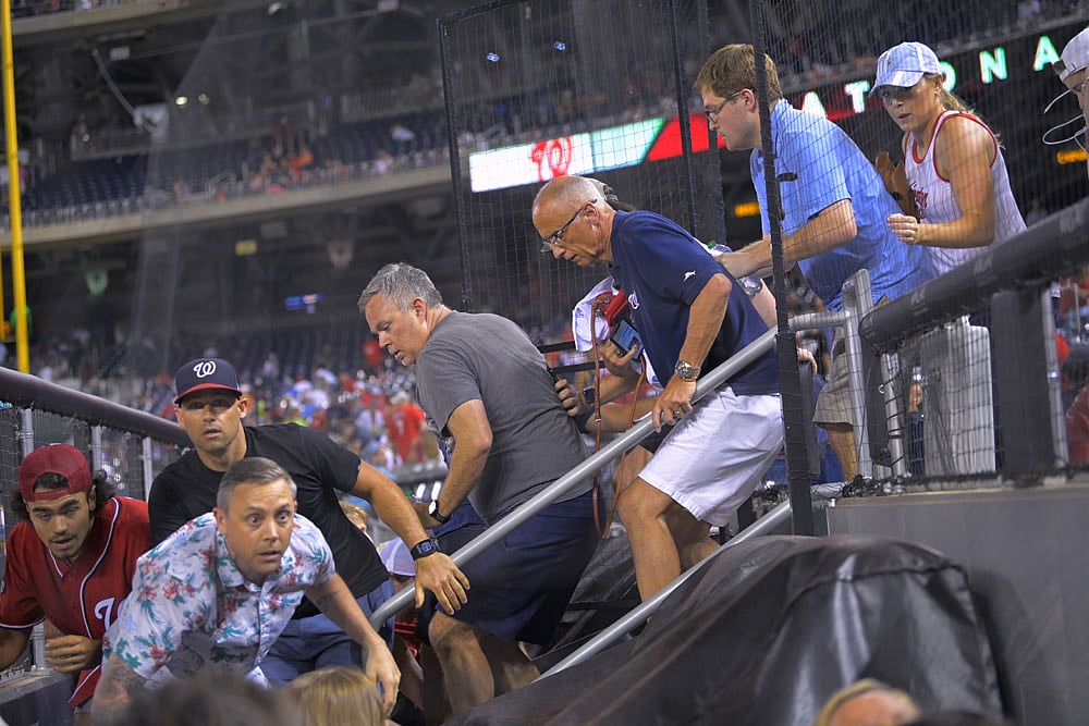 San Diego Padres-Washington Nats Baseball Game Suspended After Shooting Outside DC Stadium