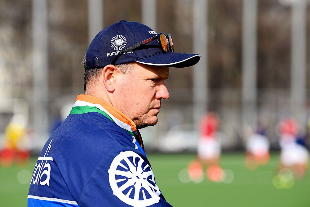 Reid was appointed as India's hockey coach in April 2019.
