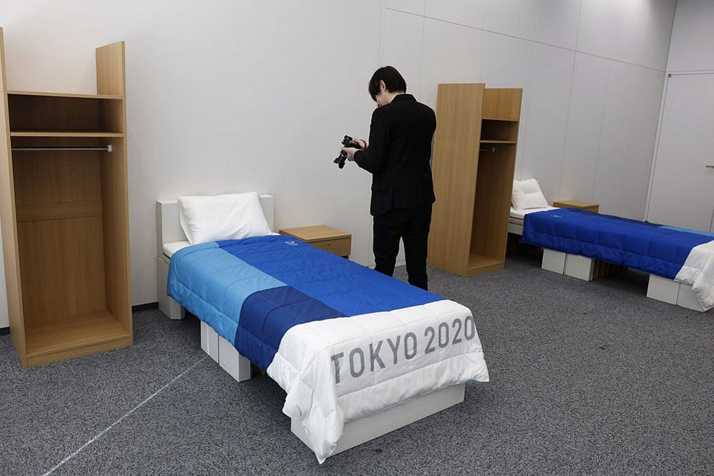 To 'Avoid Situation Beyond Sports,' Tokyo Olympics Oganisers Put 'Anti-sex' Beds For Athletes