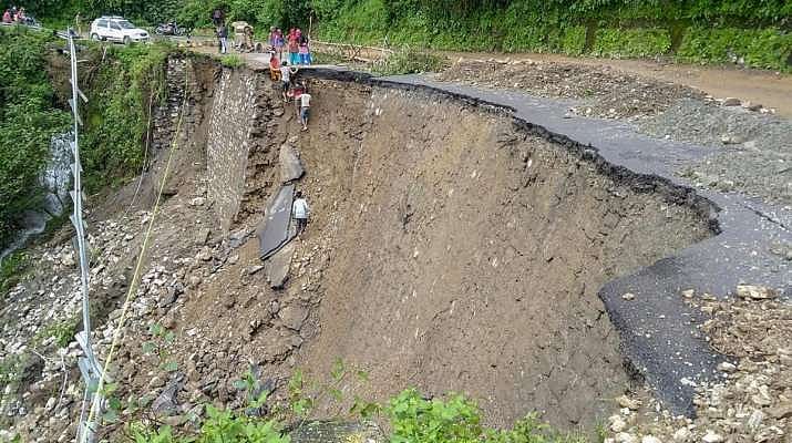 150 People Stranded In Rain Induced Landslide At Uttarakhand's Champawat