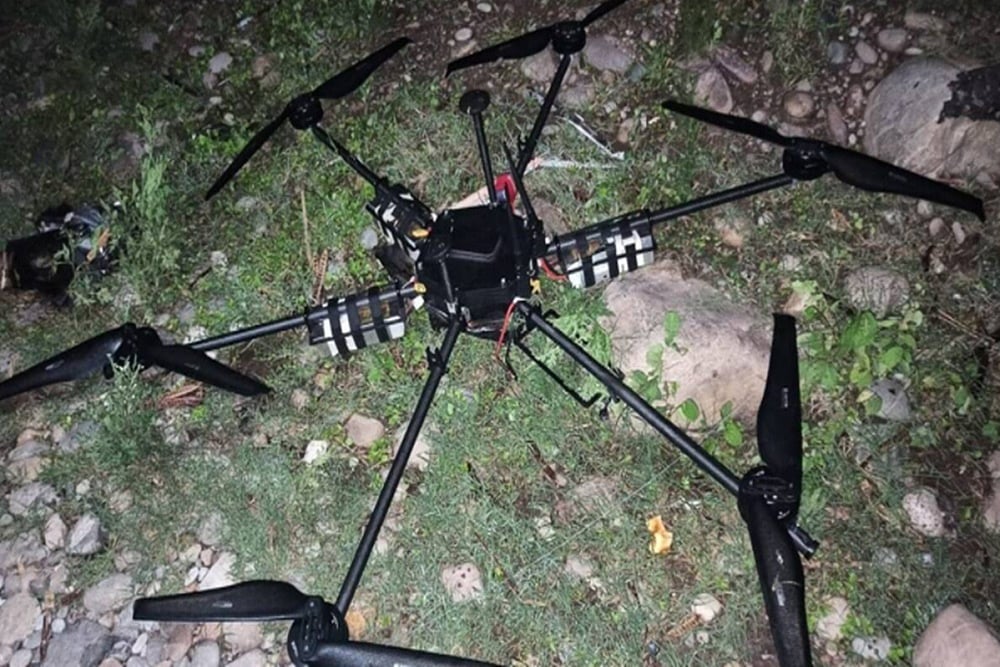 J&K: Drone Carrying 5 Kg IED Shot Down By Security Forces