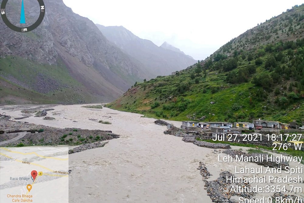 Himachal Pradesh: 9 Dead, 7 Missing In Lahaul-Spiti As Cloudburst Triggers Flash Floods