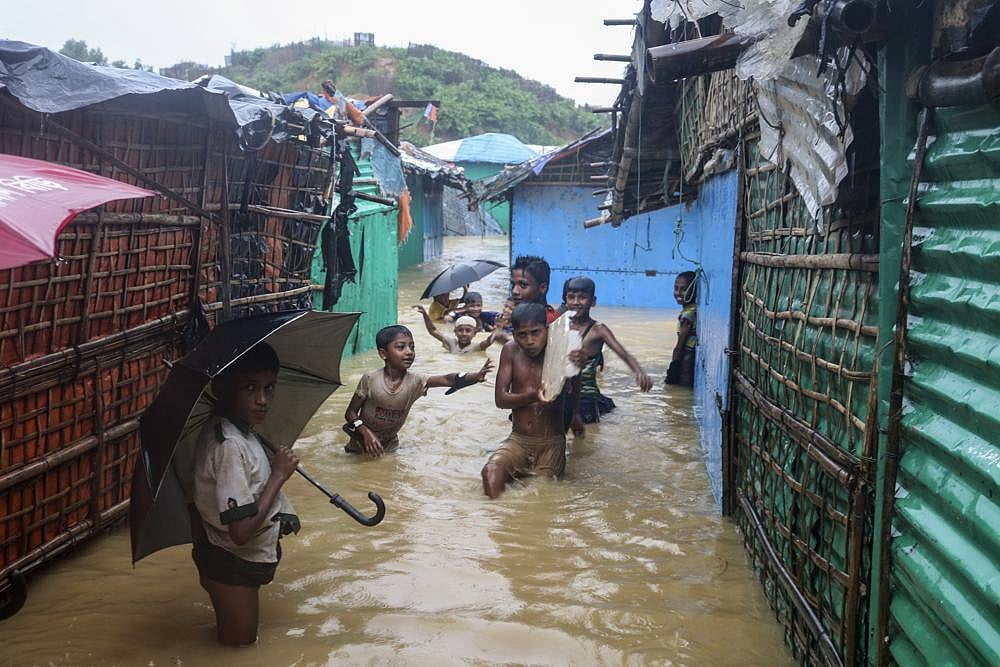 Thousands Of Rohingya Homeless As Monsoon Wreaks Havoc In Bangladesh