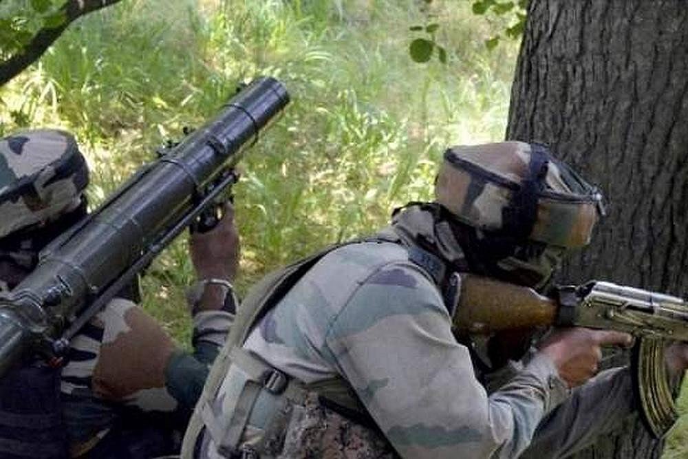 File photo : All five were long sought after for their involvement in orchestrating cross-border terror activities.