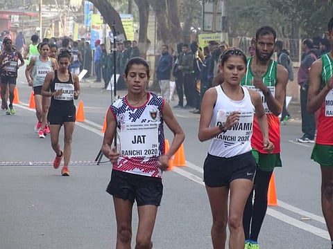 Tokyo Olympic-bound Race Walkers KT Irfan And Bhawana Jat Undergo Fitness Test