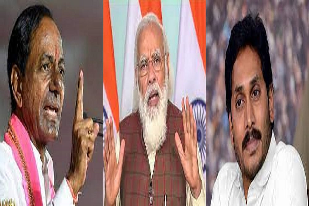 All Eyes On Center As Telangana And Andhra Battle Over Waters