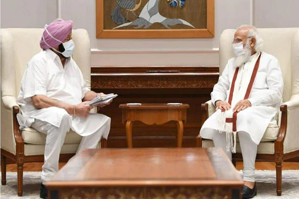 'Farm Laws Triggered Widespread Resentment Among Farmers': Amarinder Singh Meets PM Modi